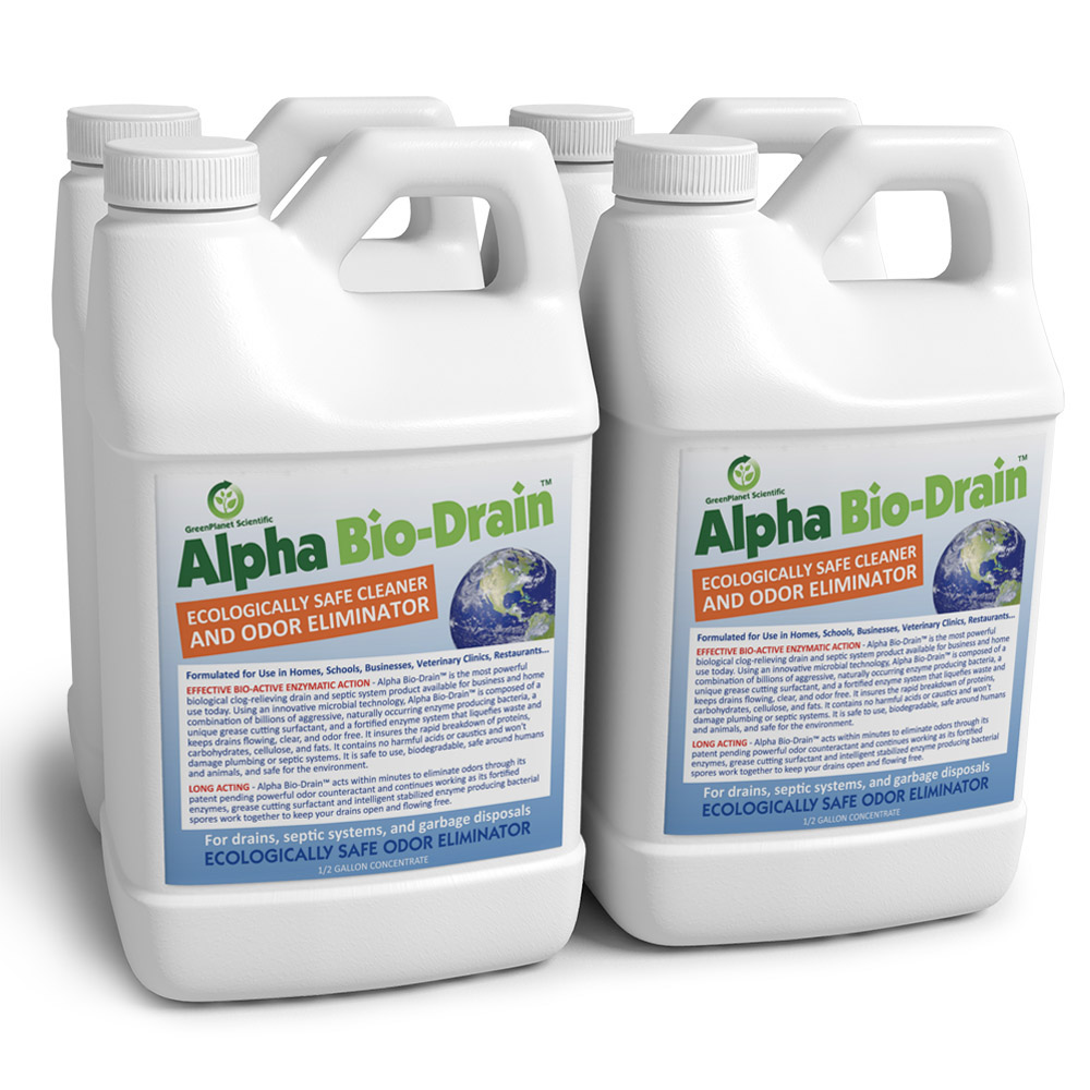 Alpha Bio-Drain odor remover