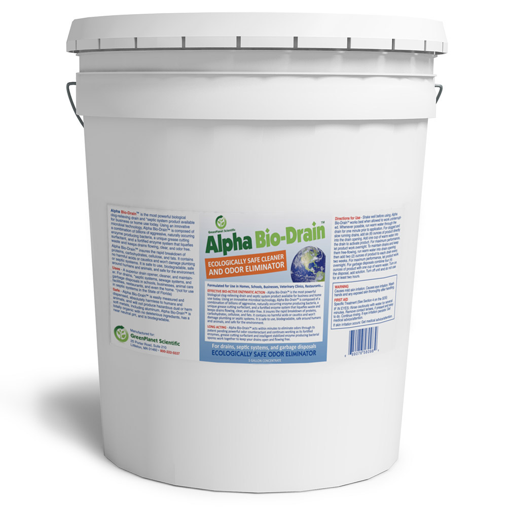 Alpha Bio-Drain odor remover