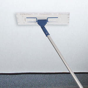 Disposable Microfiber Pad Mop Kit - (20 pads, Backer Plate, Frame, 64" Aluminum Handle) - 3305