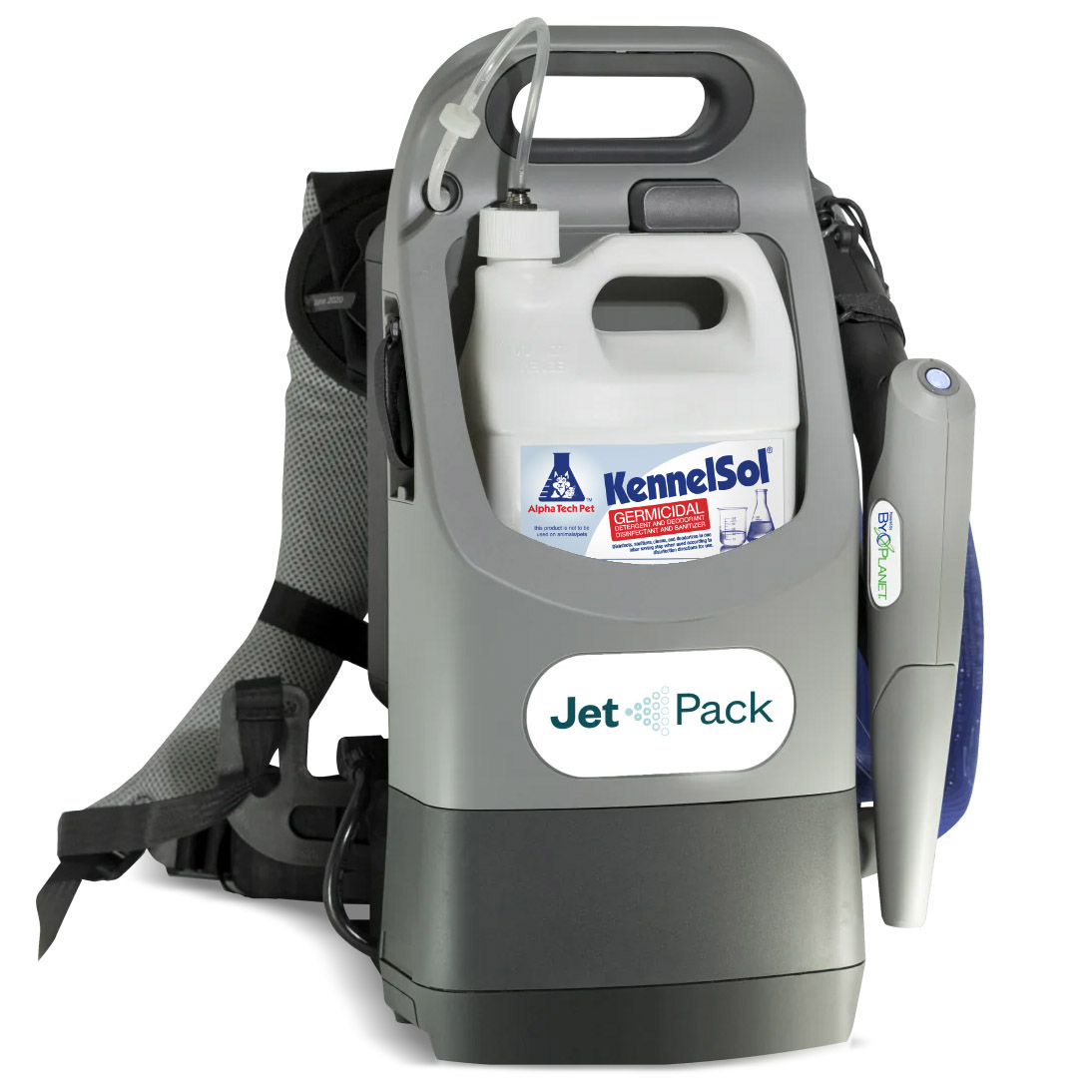 JetPack backpack electrostatic sprayer