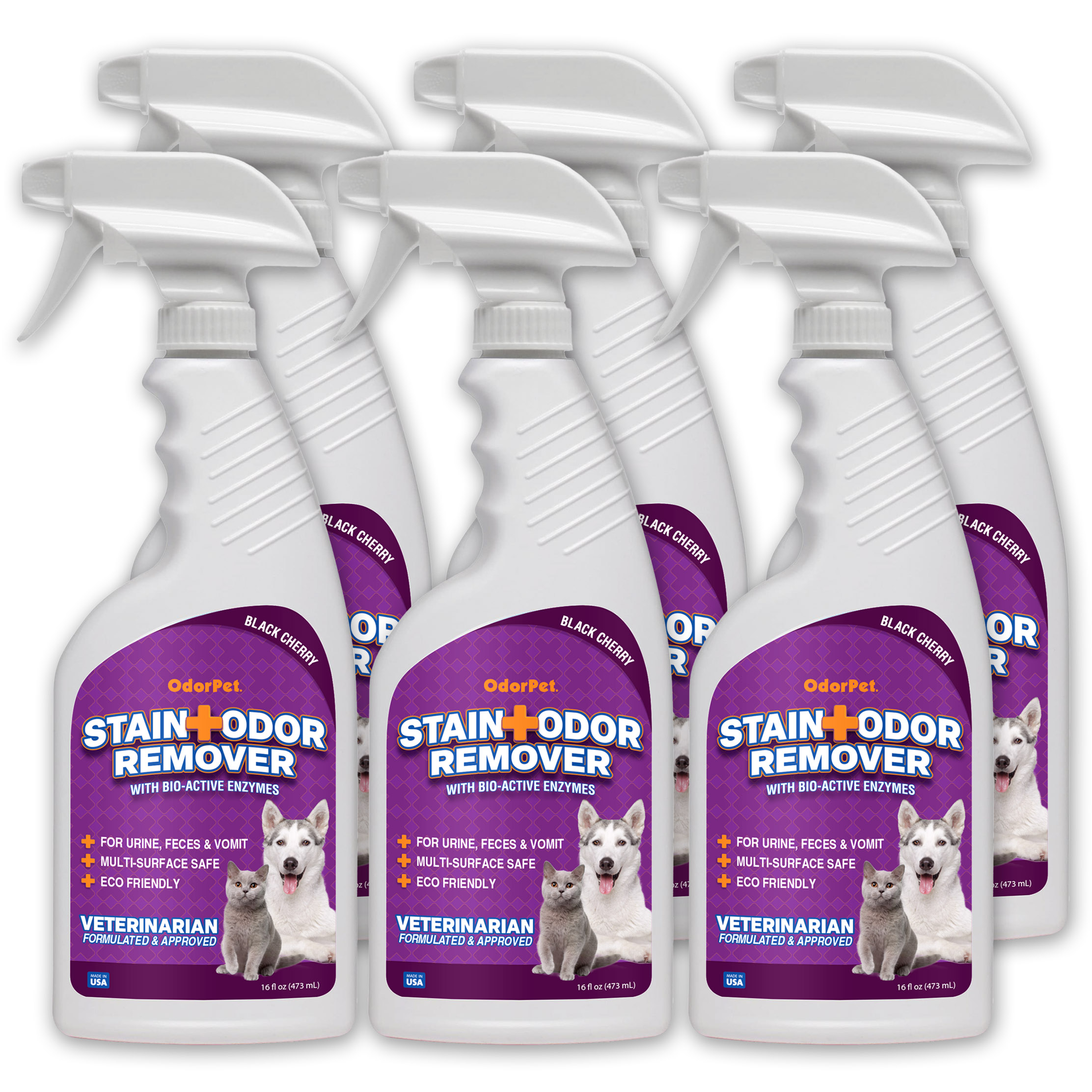 OdorPet Stain and Pet Odor Remover - 6/case