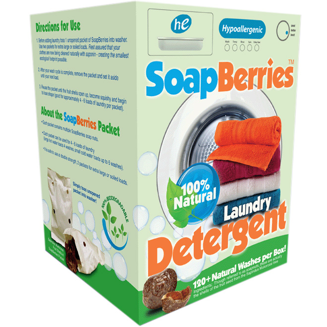 SoapBerries natural laundry detergent