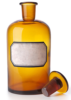 bottle label
