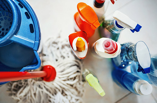 cleaning supplies