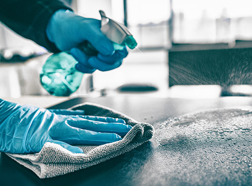 cleaning spray