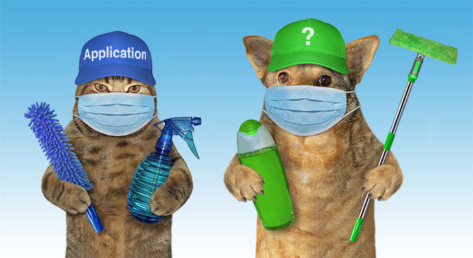 A Comparison of Disinfectant Application Methods