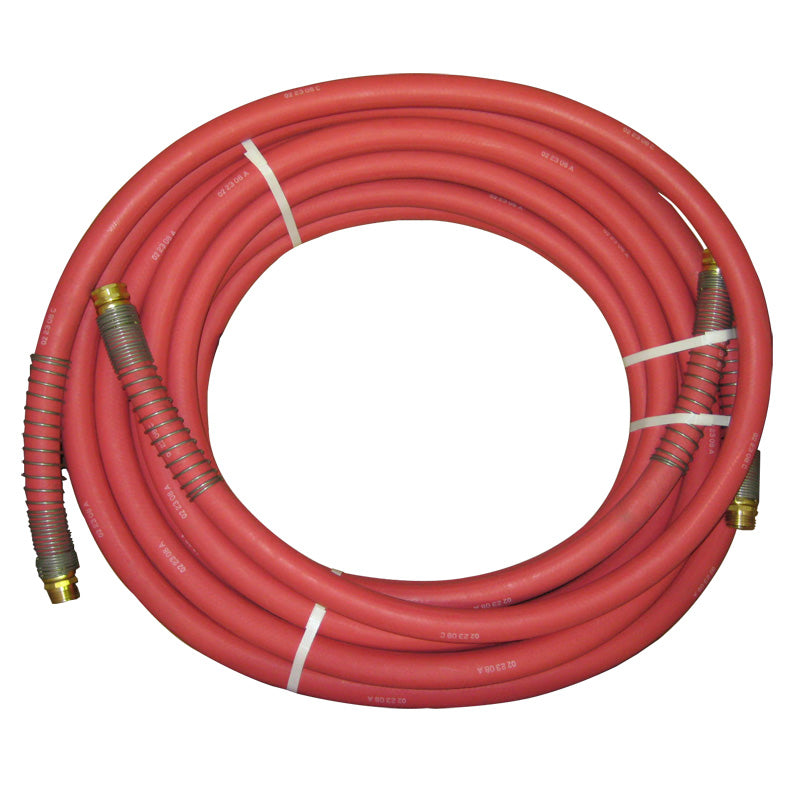 Alpha HydroClean High Pressure Rubber Hose - Red 50' x 3/4"