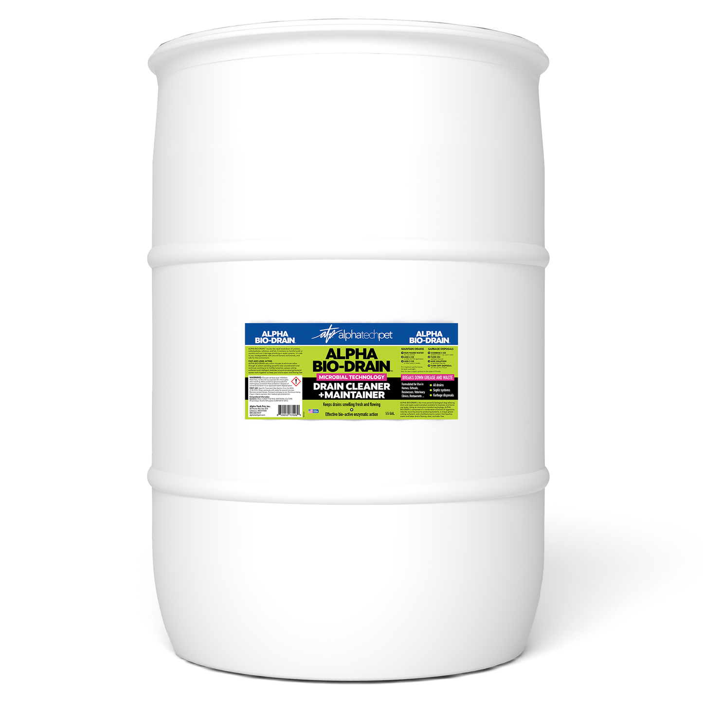 ALPHA BIO-DRAIN™ Odor Eliminator, Cleaner, and Maintainer