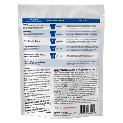 OXZPET® Stain Remover & Cleaner - 4 bags