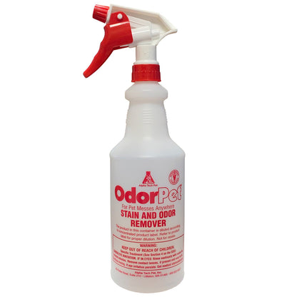 32 oz. Empty Spray Bottle with Sprayer - 6/case