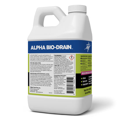 ALPHA BIO-DRAIN™ Odor Eliminator, Cleaner, and Maintainer