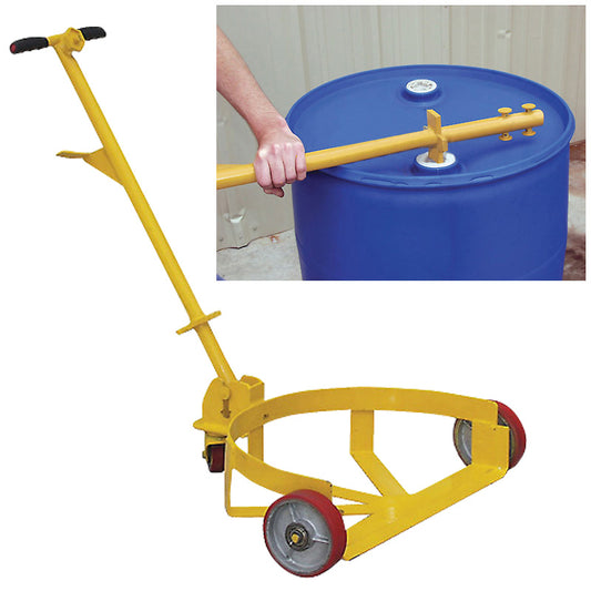 Drum Dolly with Bung Wrench Handle (up to 1000 lb. capacity)