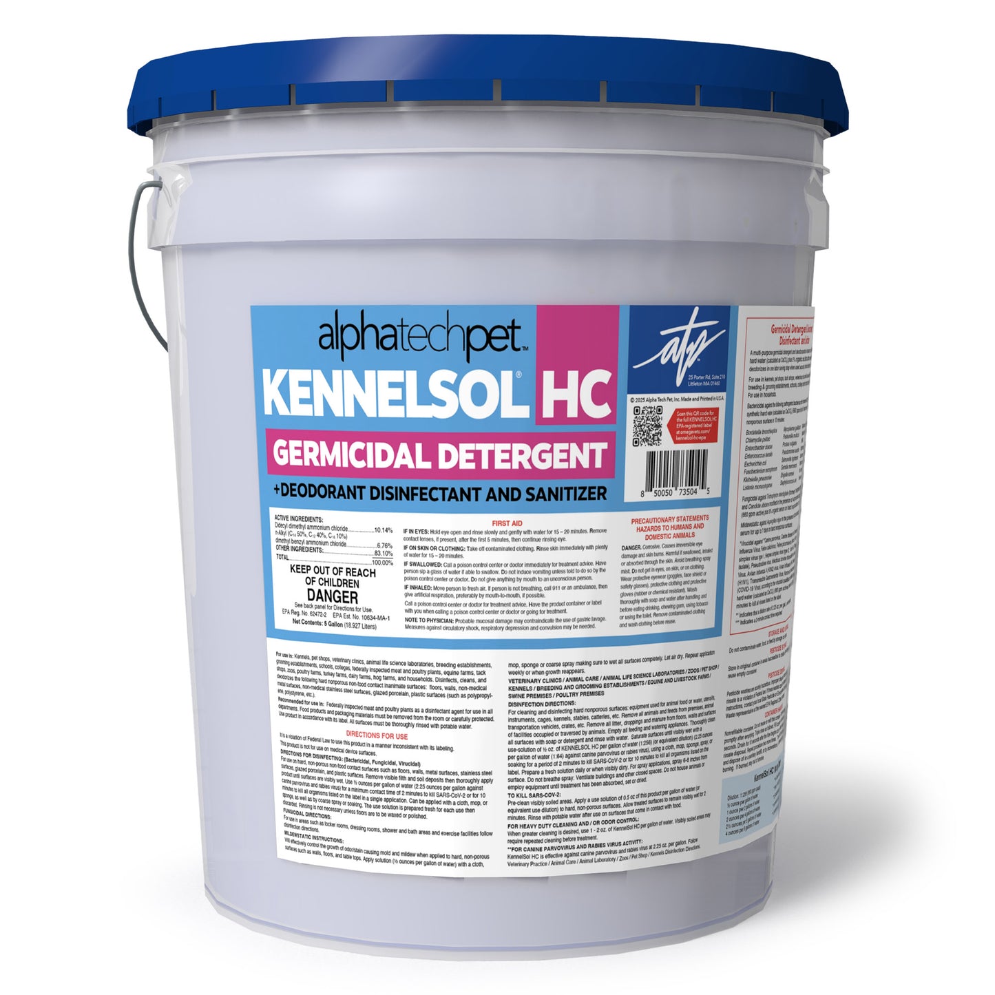 KENNELSOL® HC Germicidal Cleaner & Disinfectant