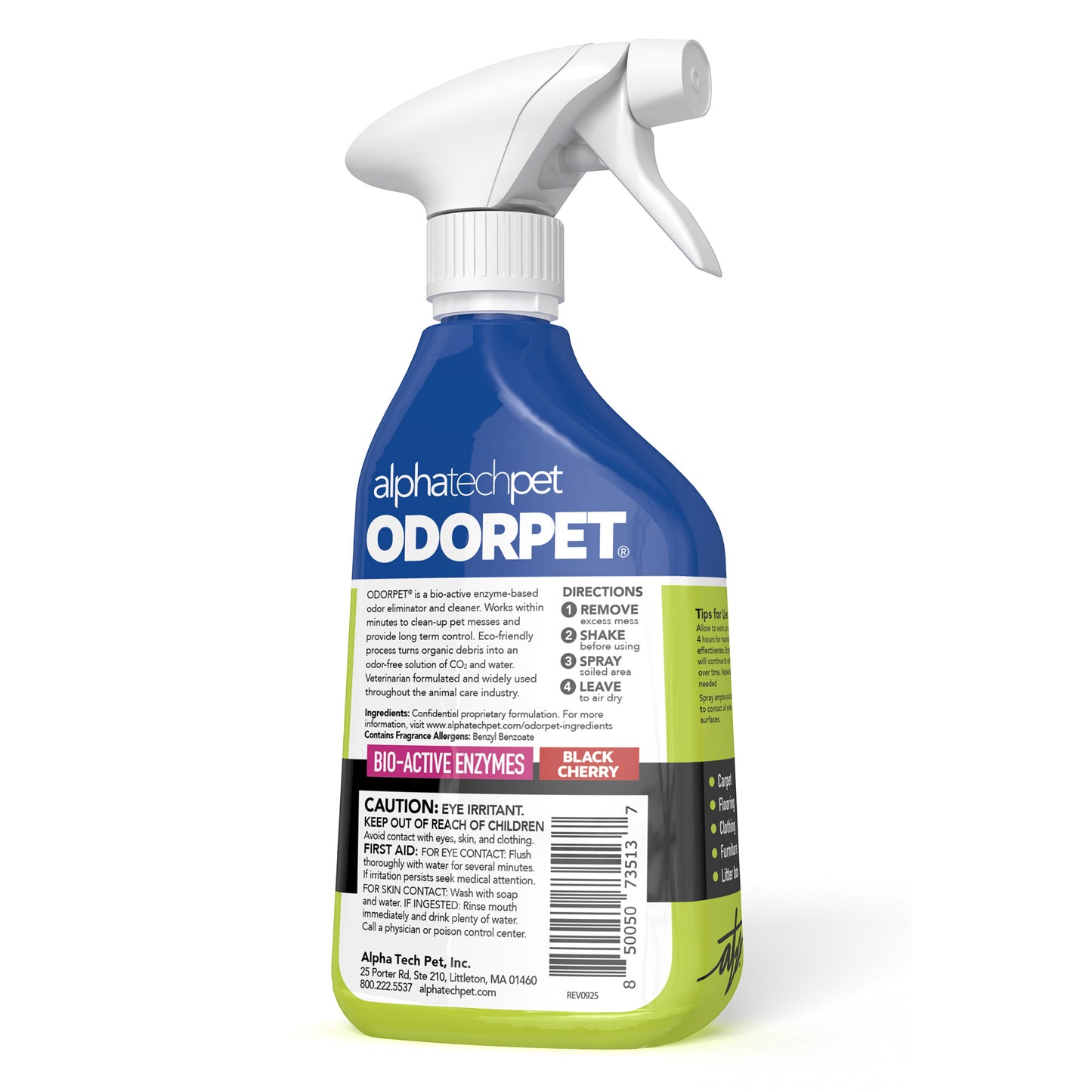 ODORPET® RTU Stain and Pet Odor Remover - 6/case