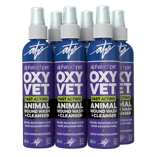 OXYVET®  Pet Wound Care Wash 8 oz - 6/case