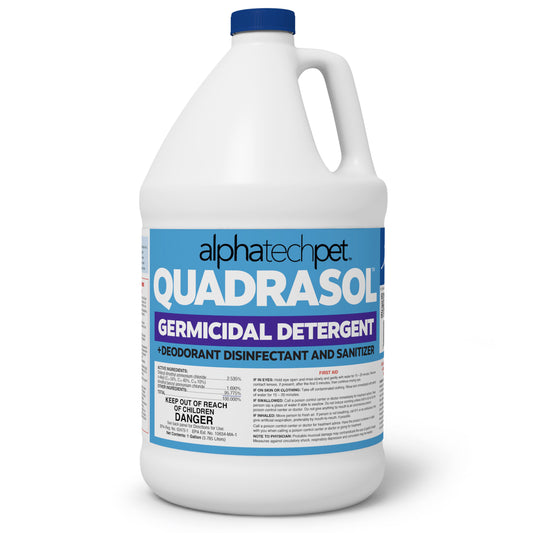 QuadraSol Germicidal Cleaner & Disinfectant - 1 gal - 4/case