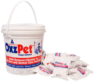 OxyPet removes stains and odors
