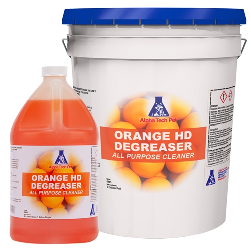 Orange HD Degreaser 1 and 5 gallon