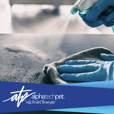 How Disinfectant Contact Time Affects Pet Health and Safety